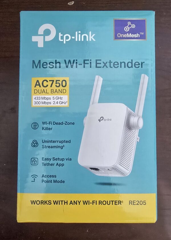 TP-Link Mesh Wi-Fi Extender (AC750 Dual Band)